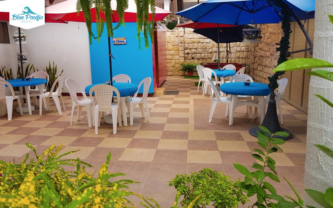 Hostal Blue Pacific Manta Bagian luar foto