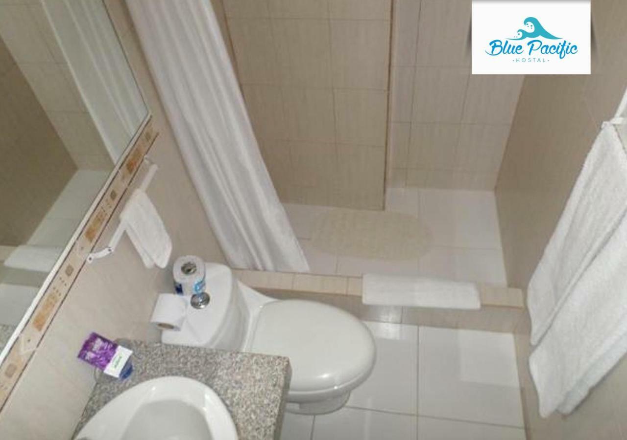 Hostal Blue Pacific Manta Bagian luar foto